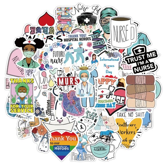 Nurse Stickers - Picture 1 of 1